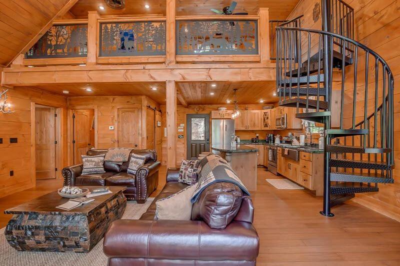 The Buckhorn By Stony Brook Cabins Gatlinburg Exteriör bild