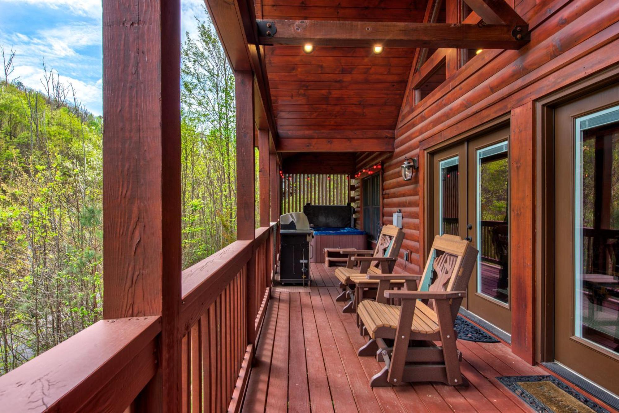 The Buckhorn By Stony Brook Cabins Gatlinburg Exteriör bild