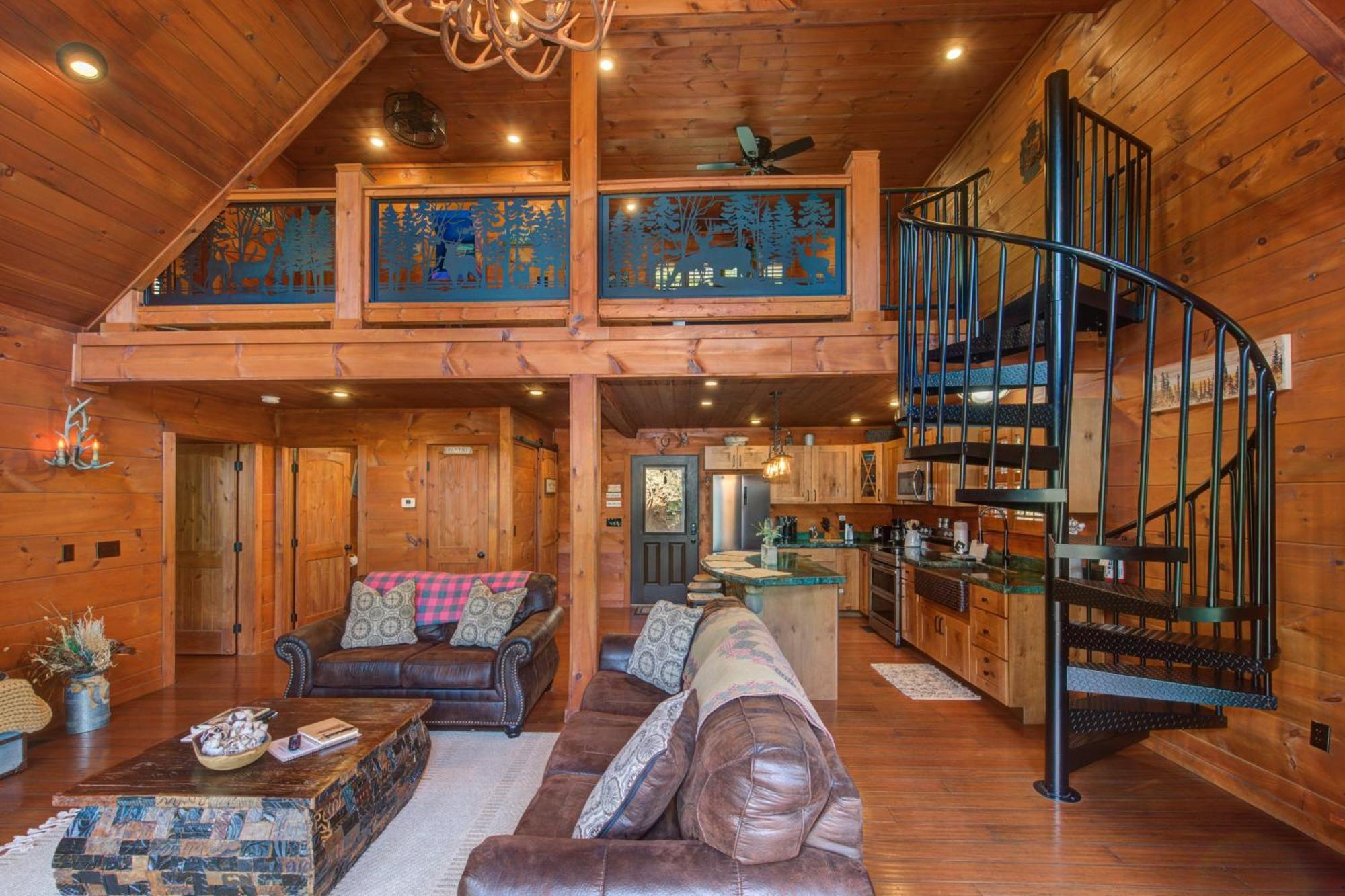 The Buckhorn By Stony Brook Cabins Gatlinburg Exteriör bild